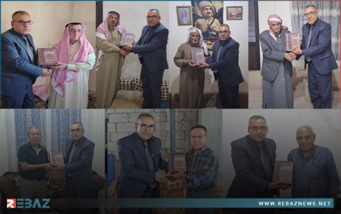 الديمقراطي الكوردستاني-سوريا يكرم عددا من الشخصيات الوطنية في كوباني 