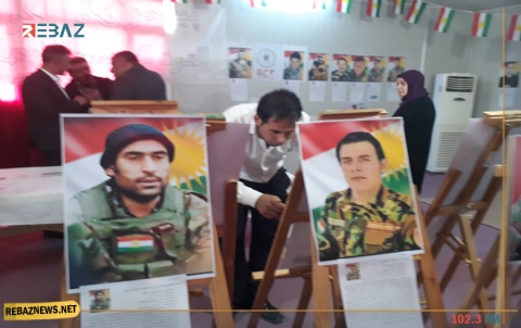 (بالصور والفيديو) فعاليات معرض بيشمركة روز في كوركوسك