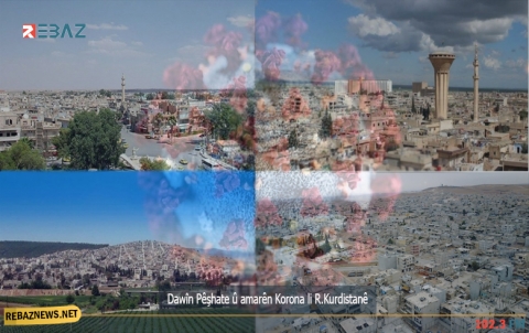 كوردستان سوريا.. استمرار ارتفاع وتيرة الاصابات بكورونا