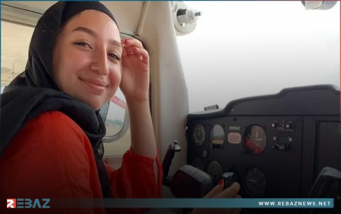  لاجئة سورية شابة تحصل على رخصة قيادة الطائرات في بريطانيا  