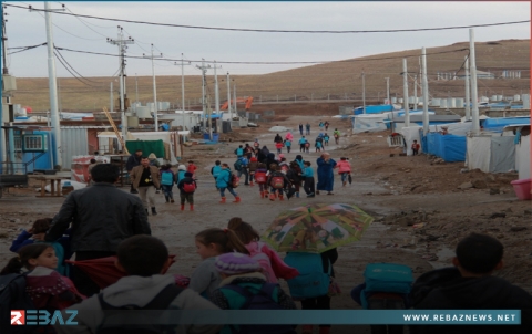 حسب آخر إحصائية عدد اللاجئين السوريين في إقليم كوردستان ( 241937 ) لاجئ