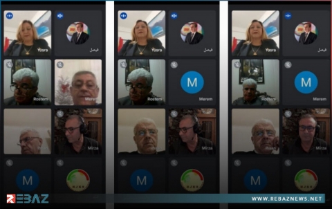 لقاء يجمع بين الهيئة الرئاسية للمجلس الوطني الكوردي مع ممثلي الاحزاب الكوردستانية في أوربا