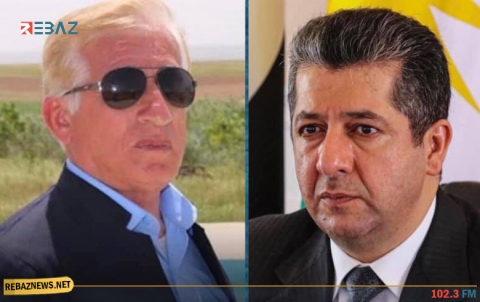 مسرور بارزاني يعزّي بوفاة 