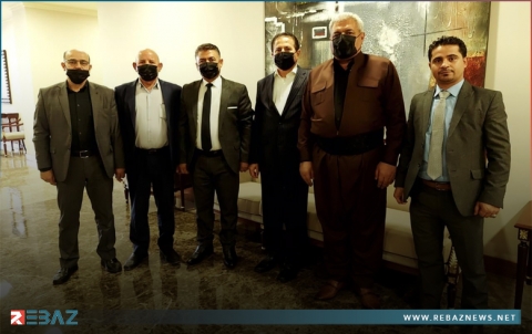 مؤسسة عوائل شهداء كوردستان - سوريا تلتقي رئيس دائرة العلاقات العامة في رئاسة إقليم كوردستان