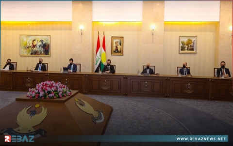مجلس وزراء إقليم كوردستان يجتمع اليوم لمناقشة موضوعات مهمة