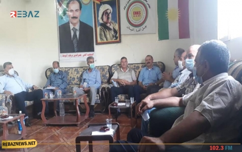  مجلس محلية الشهيد نصرالدين برهك جل آغا- آليان يعقد إجتماعه الإعتيادي