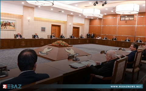 مجلس وزارء إقليم كوردستان يجدد دعمه للاتفاق الموقع بين أربيل وبغداد بشأن مشروع قانون الموازنة الاتحادية
