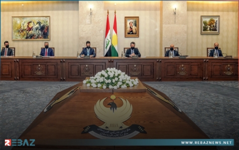 مجلس وزراء كوردستان يجتمع ويبحث حزمة مواضيع