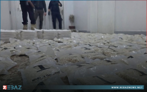 إحباط محاولة تهريب كميات كبيرة من المخدرات إلى سوريا 