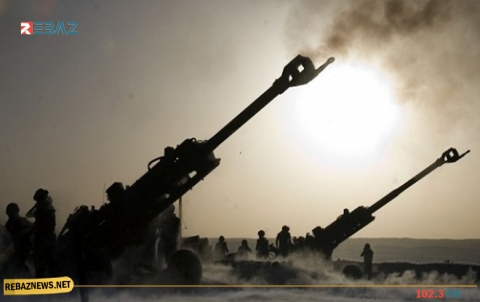 قصف واشتباكات بالأسلحة الثقيلة على مواقع السيطرة في ريف كرى سبي وعين عيسى