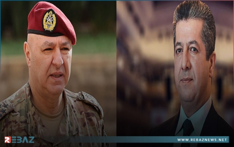 مسرور بارزاني يهنئ جوزيف عون بمناسبة انتخابه رئيساً للجمهورية اللبنانية