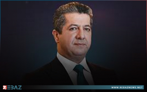 مسرور بارزاني يضع حجر الأساس لمشروع إنتاج الطاقة الشمسية في أربيل