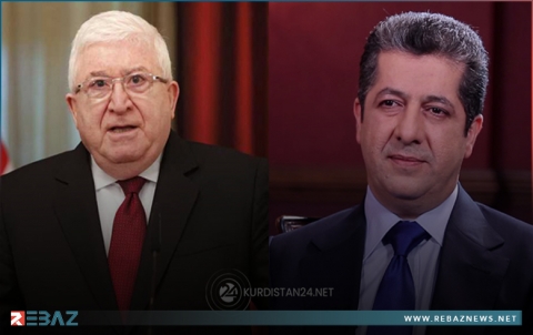 رئيس حكومة إقليم كوردستان يعزي فؤاد معصوم