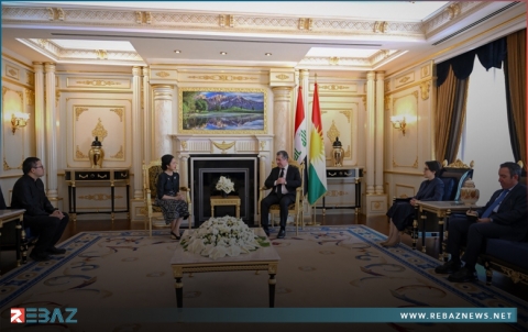 مسرور بارزاني يستقبل السفير التايلاندي لدى الأردن والعراق