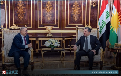 مسرور بارزاني يشكر القنصل الإماراتي على دوره في تعزيز العلاقات الثنائية 