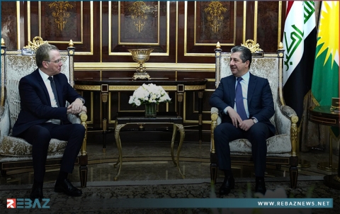 مسرور بارزاني وباتريك دوريل يؤكدان على أهمية الإسراع في تشكيل حكومة الإقليم 