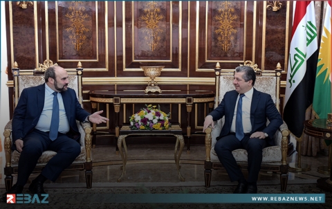 مسرور بارزاني ويان شنايدوف يناقشان عدة مواضيع مهمة 