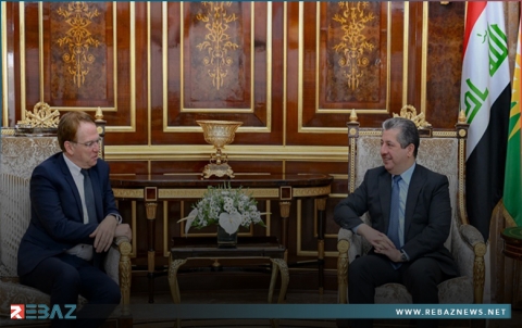 مسرور بارزاني وباتريك دوريل يناقشان الوضع العام في العراق والمنطقة