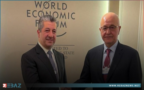 مسرور بارزاني وبرهم صالح يناقشان تداعيات الاشتباكات والمواجهات العسكرية في سوريا