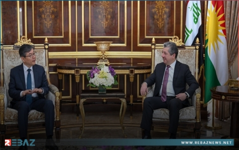 مسرور بارزاني يستقبل القنصل العام لجمهوريا كورديا في إقليم كوردستان 