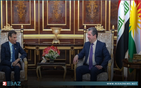 رئيس حكومة إقليم كوردستان يستقبل الممثل الخاص للأمين العام للأمم المتحدة في العراق