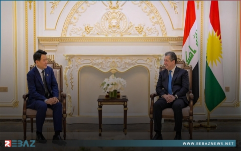 مسرور بارزاني يستقبل إيون كيو شيم القنصل العام الجديد لكوريا الجنوبية لدى إقليم كوردستان 