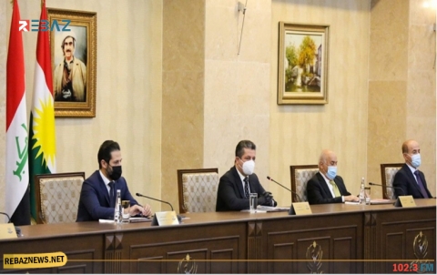 اجتماع مجلس وزراء اقليم كوردستان برئاسة مسرور بارزاني