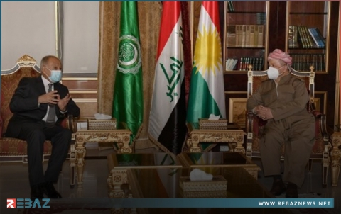 الرئيس بارزاني يجتمع مع أبوالغيط