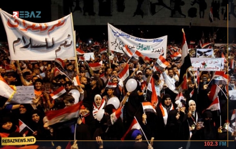  مظاهرات تطالب بالنأي بالعراق عن صراع أميركا وإيران