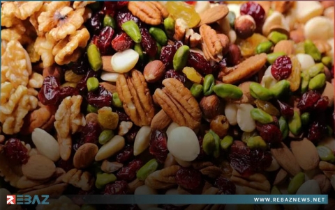 المكسرات الجافة تساعد على زيادة الوزن