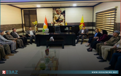 وفد من منظمة زاخو لـPDK-S یزورعددا من الدوائر الحزبیة والحكومية في المدينة