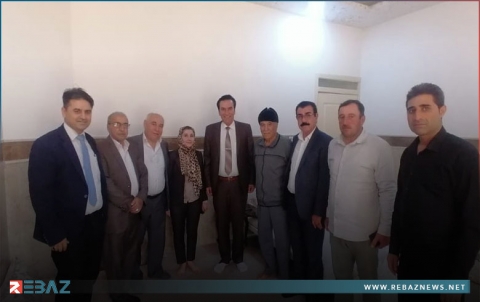  منظمة زاخو لـPDK-S تزور العميد حسين سوري أحد بيشمرگة ثورتي أيلول وكولان