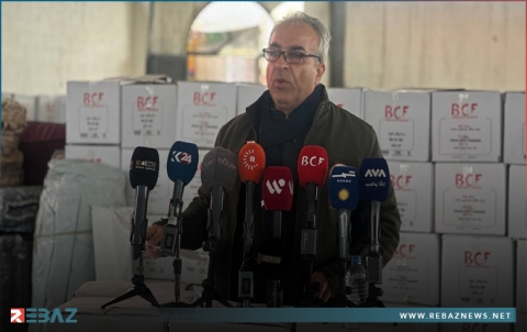 موسى أحمد: مساعدات بارزاني الخيرية شملت قطاعات التربية والتعليم الصحة والأمن الغذائي في غربي كوردستان 