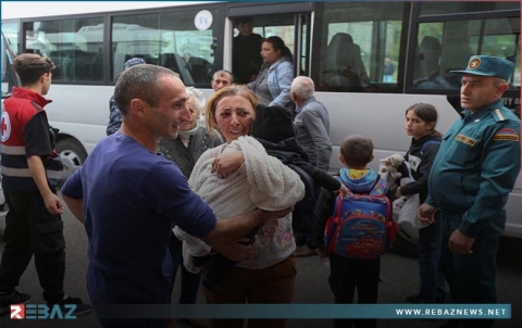 كراباخ.. إصـ.ـابة المئات ونزوح الآلاف  كراباخ.. إصـ.ـابة المئات ونزوح الآلاف