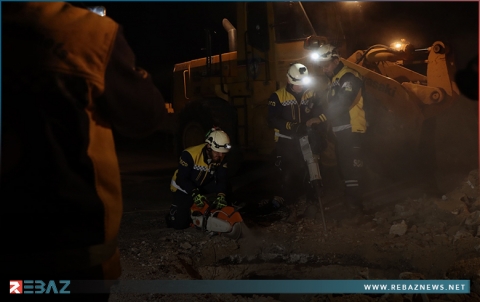 نفق لنظام بشار الأسد المخلوع يتسبب بهبوط جزئي في طريق إدلب-سراقب