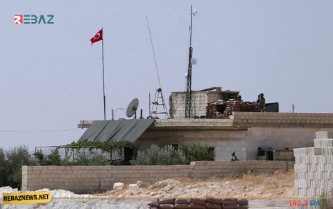 الجيش التركي ينصب ثالث نقطة مراقبة قرب سراقب السورية