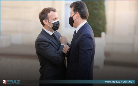 نيجيرفان بارزاني يهنئ ماكرون بإعادة انتخابه رئيساً لفرنسا