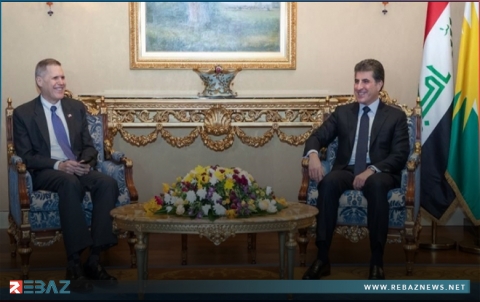رئيس إقليم كوردستان والسفير الامريكي يبحثان نتائج 