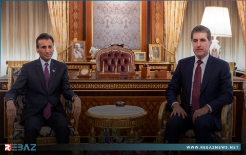 نيجيرفان بارزاني ومحمد الحسان يناقشان تطورات الأوضاع في المنطقة