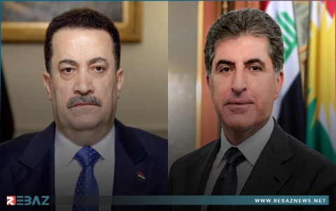 نيجيرفان بارزاني ومحمد شياع السوداني يناقشان التطورات في المنطقة