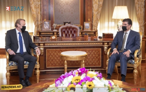 رئيس إقليم كوردستان يستقبل القنصل العام الهولندي