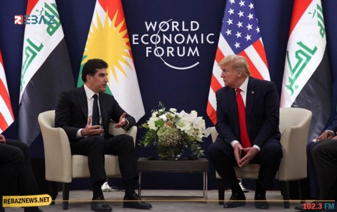 البيت الأبيض يعلن نتائج اجتماع دونالد ترمب مع نيجيرفان البارزاني