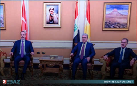 وزير الخارجية التركي يصل أربيل لمناقشة قضايا مهمة مع مسؤولي إقليم كوردستان 
