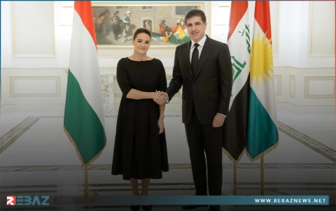 نيجرفان بارزاني يستقبل الرئيسة الهنغارية ويناقشان عدة قضايا