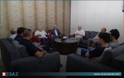 وفد ممثلية إقليم كوردستان للقاء الوطني الديمقراطي في سوريا يقدم التهاني للحزب الديمقراطي الكوردستاني - سوريا 