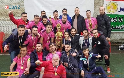 فریق هیز بطلاً لدوري روج آفا لكرة القدم في هولير