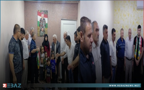 وفد من مؤسسة شهداء كوردستان - سوريا يزور منزل كل من الشهيد إسماعيل عثمان وحمدي محمد أمين وفد من مؤسسة شهداء كوردستان - سوريا يزور منزل كل من الشهيد إسماعيل عثمان وحمدي محمد أمين