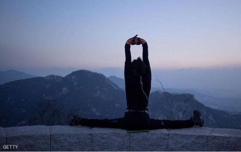 الإحماء قبل التمرين 