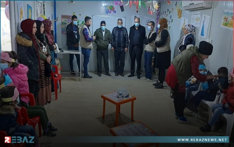 اتحاد الطلبة یفتتح دورة تأهيل للأطفال في مخيم دوميز  