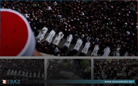 الآلاف يشيعون ضحايا القصف على بلدة مجدل شمس في الجولان